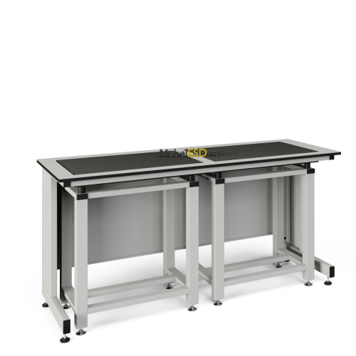 77.0045.12.08 Два весовых стола с приставкой ЭКРОС 1500х600х750 мм, раб. поверхность - LABGRADE