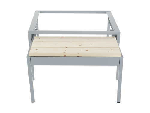 Подставка с выдвижной скамьей LS-21-80 ВСК 360x800x770 мм