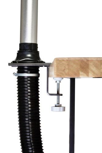 Комплект дымоуловителя ВАРП ВП25 с хим. фильтром, с шарнирным дымоприемником 63мм с крепл. к столу