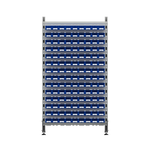 ER-00024078 Стеллаж для пластиковых лотков SORTEX односторонний 1800x1000x450.01