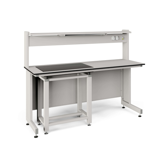 Стол весовой с приставкой ЭКРОС 1500х800х750 мм